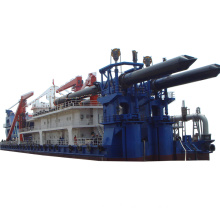 Heavy duty CSD800  hydraulic cutter suction dredger for port building